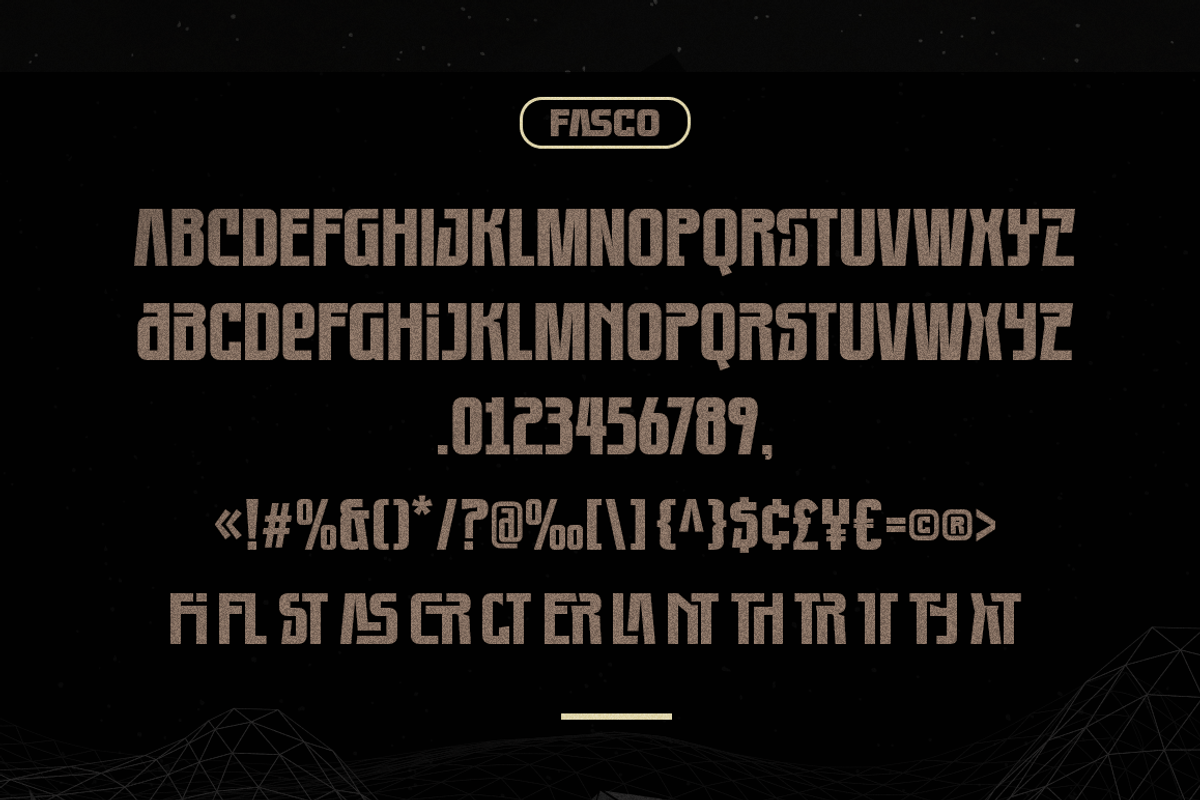 Fasco Typeface, a Sans Serif Font by Grontype (Photo 8 of 8)