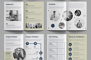 Project Proposal Template, a Brochure Template by ContestDesign (Thumbnail 3 of 3)