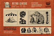 Retro Circus Pack, an Animal Illustration by Retro Machine (Thumbnail 4 of 6)