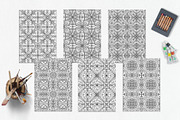 Patterns for coloring PDF,JPG vol-10, a Brochure Template by dnapslvsk (Thumbnail 5 of 6)