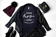 T-Shirt Mockup Bundle Bella Canvas, a Shirt Mockup by lock and page (Thumbnail 18 of 71)