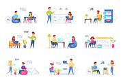 Flat Concepts Illustrations, a Finance Illustration by alexdndz (Thumbnail 18 of 21)