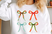Preppy Christmas Bow PNG, an Illustration by Libby Wishes (Thumbnail 2 of 8)