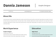 Clean Career Resume CV, a Resume Template by Jiwstudio (Thumbnail 2 of 2)