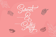 Butter Milky - Handwritten Font, a Script Font by FHFont (Thumbnail 2 of 8)