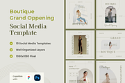Boutique Opening - Gotemp Social Med, a Social Media Template by GoTemp (Thumbnail 1 of 3)