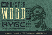 50 Monster Wood Textures, a Texture Graphic by BackYard Graphics Co. (Thumbnail 2 of 10)