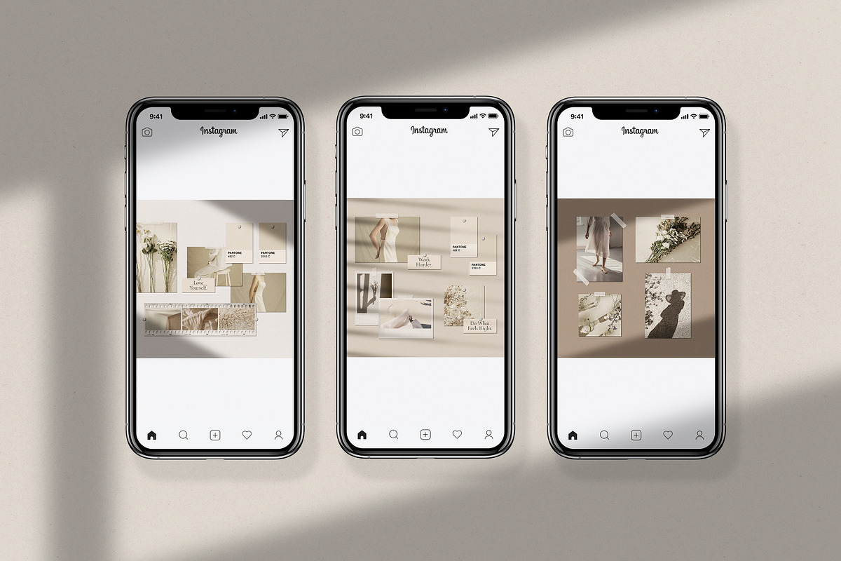 Realistic Mood Board Mockups PSD, a Packaging Mockup by Feel This (Photo 8 of 13)