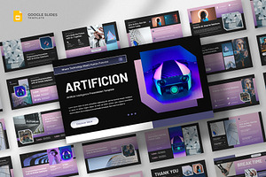 Artificial Intelligence Google Slide, a Presentation Template by fluffstudio