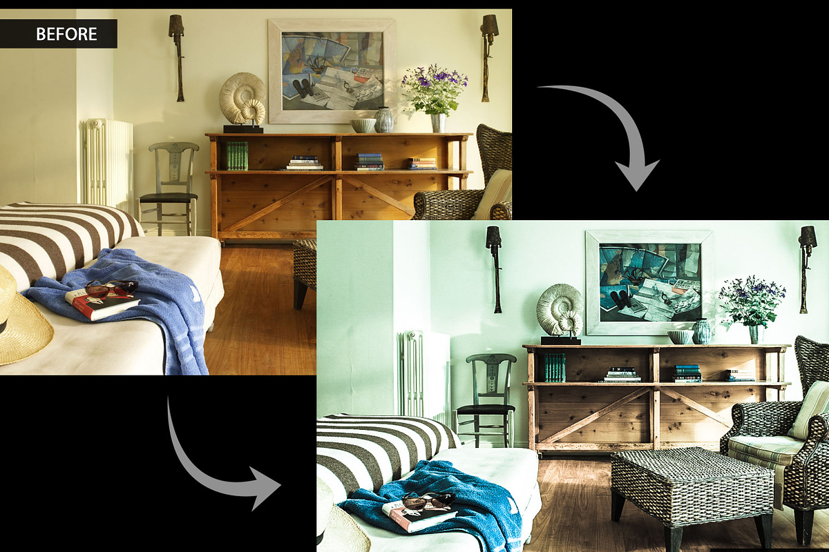Interior Lightroom Presets bundle preview 4