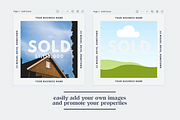 Modern Real Estate Canva Insta Pack, a Social Media Template by Take Care Creative (Thumbnail 6 of 8)