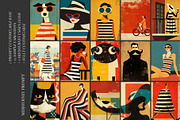 Prompt Illustration Vintage Risograp, a Background Photo by AS Studio (Thumbnail 4 of 8)