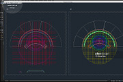 Virtual TV Studio News Set 36, an Architecture 3D Model by akerStudio (Thumbnail 25 of 25)