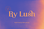 By Lush - Modern Cute Serif, a Serif Font by The Fooltype (Thumbnail 1 of 12)