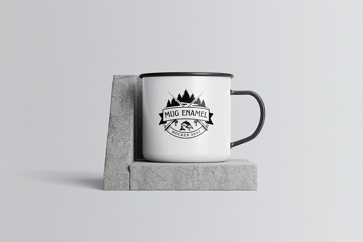Enamel Mug Mockups, a Cups & Container Mockup by Se٧enStudio (Photo 5 of 5)