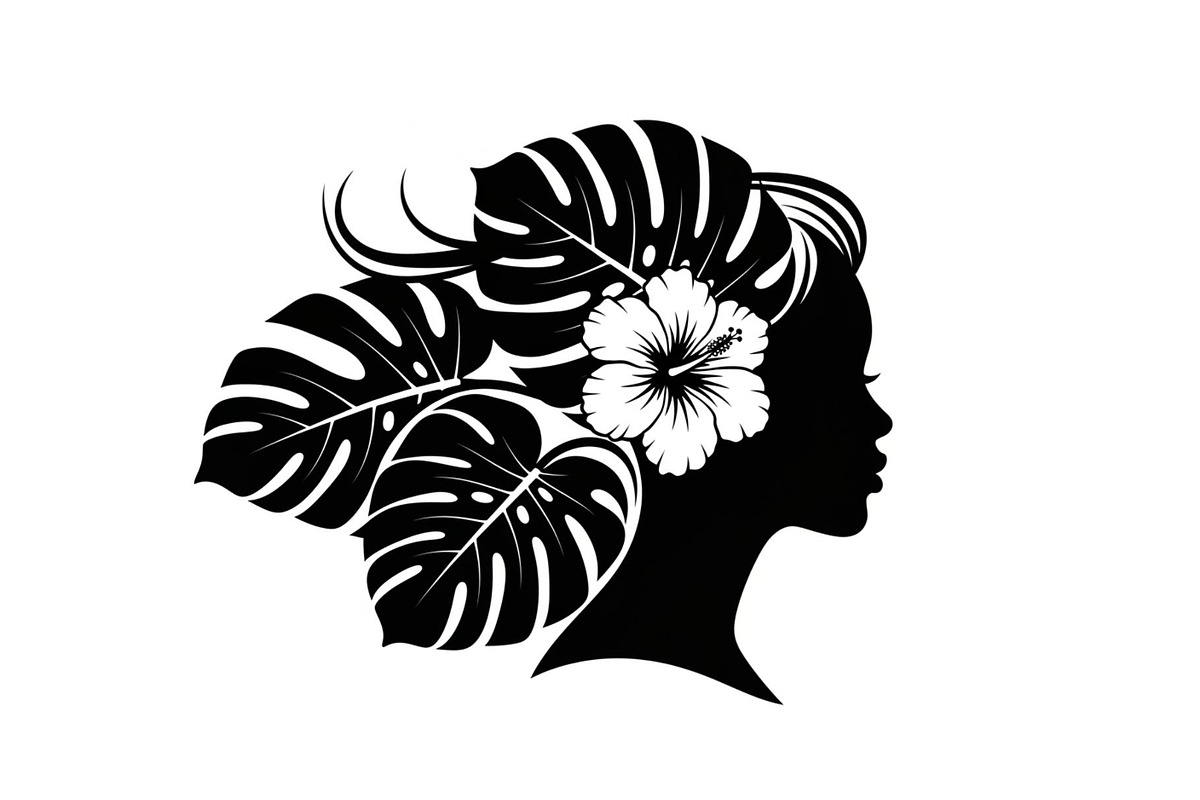 Floral Woman Face Silhouette Bundle, an Illustration by jahid234 (Photo 27 of 31)