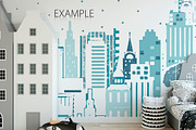 KIDS WALL & FRAMES Mockup Bundle - 3, a Print Template by Yuri-U (Thumbnail 25 of 33)
