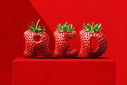 Strawberry Delight Font, a Serif Font by Handmadefont (Thumbnail 11 of 14)