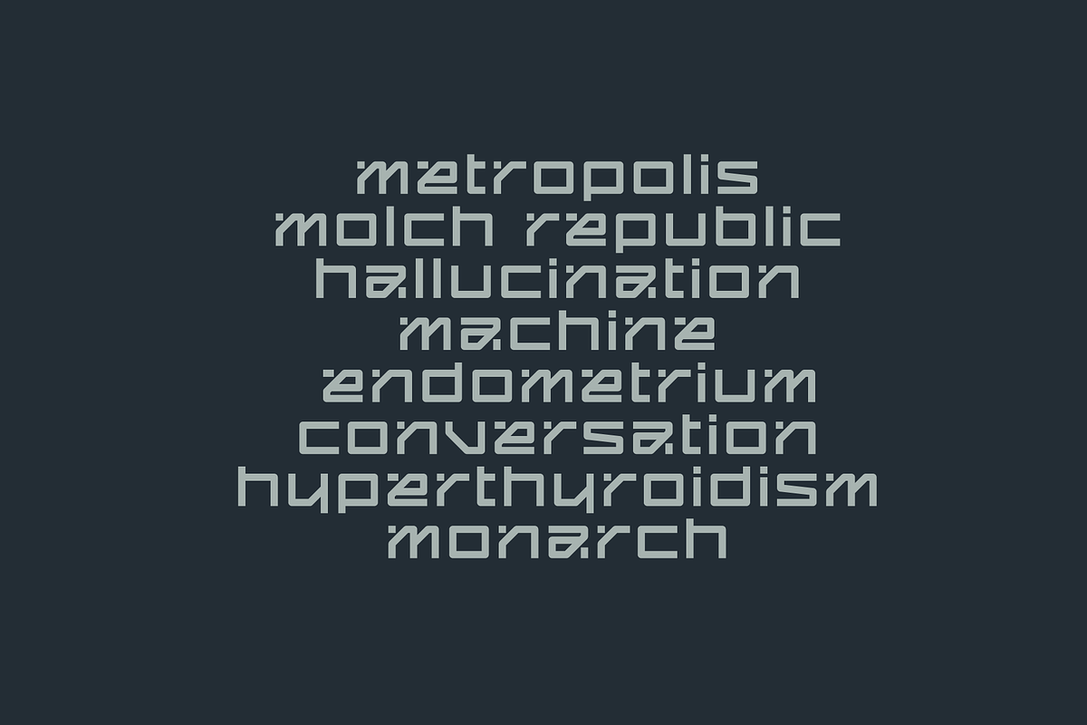 Magtsx Font, a Sans Serif Font by baqoos (Photo 5 of 10)