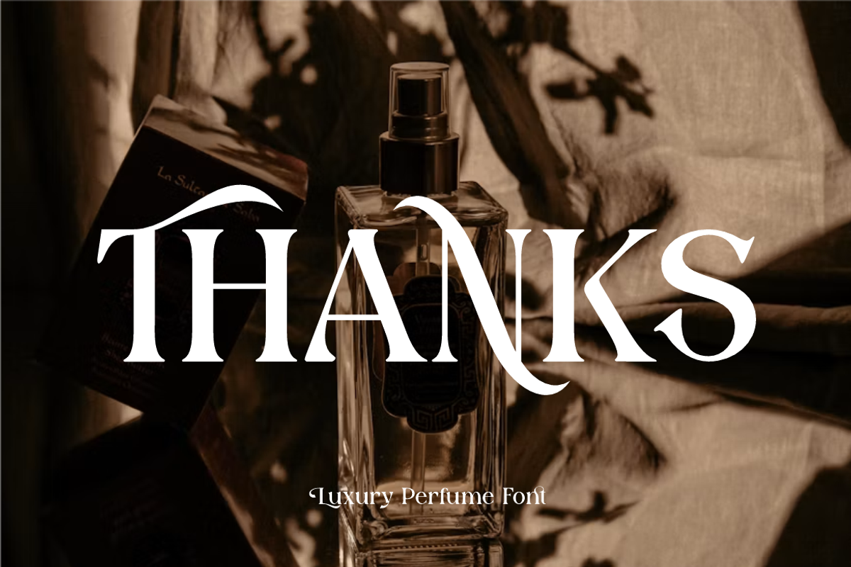 Luxoteg - Luxury Perfume Font, a Serif Font by QR Design Studio (Photo 15 of 15)