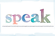 Watercolor Letters, an Illustration by Angie Makes (Thumbnail 3 of 3)
