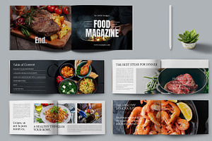 Food Magazine Layout