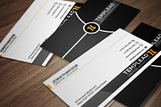 Corporate Business Card CM150, a Business Card Template by annozio (Thumbnail 1 of 4)