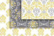 18 elegant Versailles style papers, a Pattern Graphic by CLIPART GARDEN (Thumbnail 5 of 5)