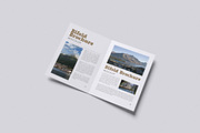 Bifold Brochure Mockup, an Advertising Mockup by Pikachudesign (Thumbnail 5 of 5)