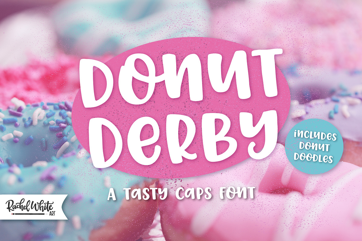 Favorite Font Bundle, 8 fonts, a Script Font by Rachel White Art (Photo 6 of 17)