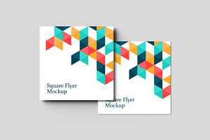 Square Flyer Mockups