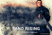 Sand Rising Photoshop Mock-ups, an Action Add-On by SlideSalad (Thumbnail 1 of 21)