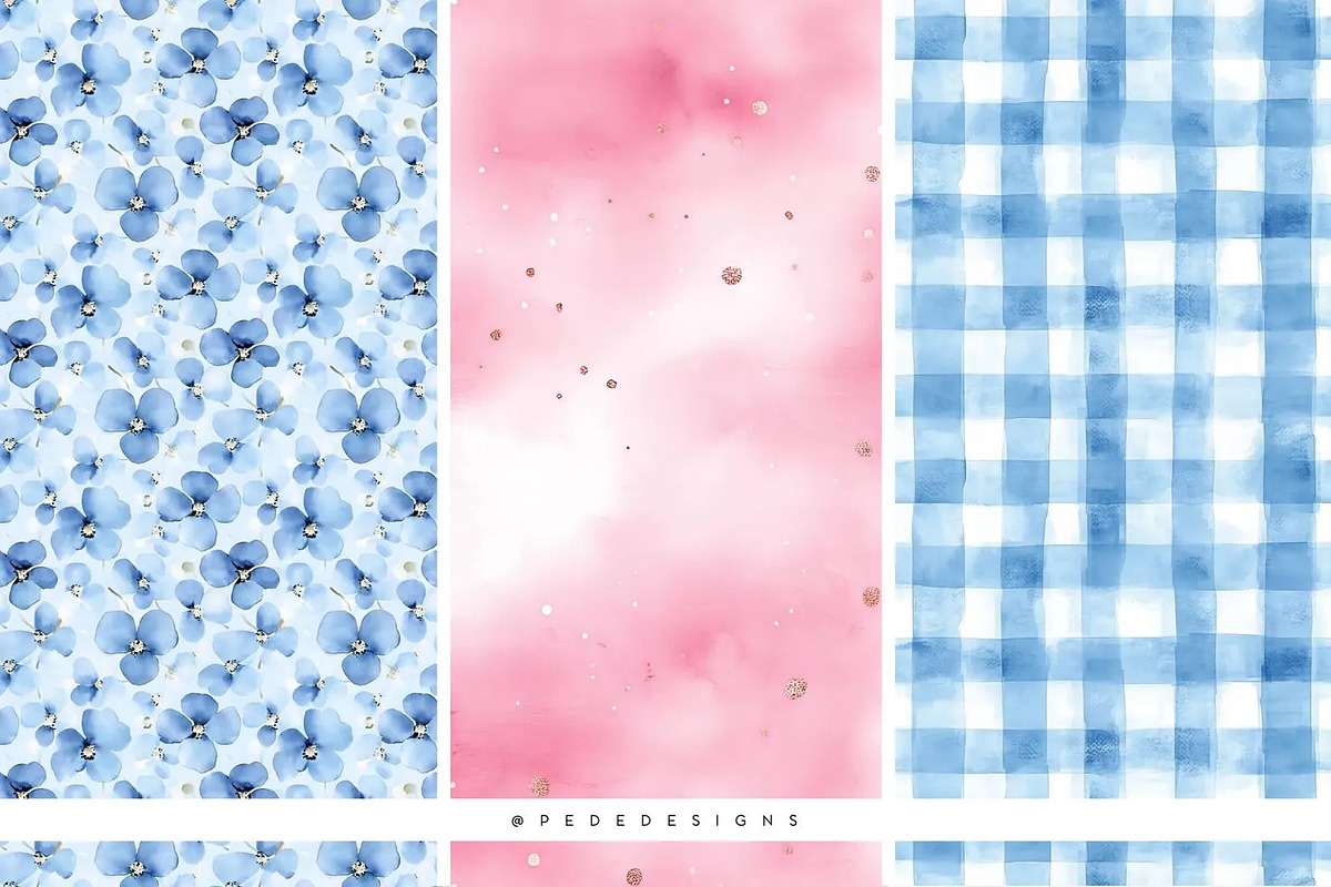 Preppy Glam, a Decorative Illustration by PeDe Designs (Photo 9 of 12)