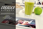 21 eReader Mockups, a Books & Magazine Mockup by Graphic Xtreme (Thumbnail 1 of 4)