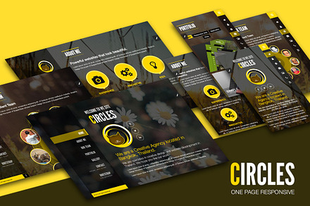 Circle - One Page Responsive