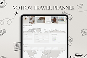 Notion Travel Planner, a Websites & App Template by Asha Glenn Design Studio (Thumbnail 1 of 11)