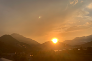 Rural Tropical Sunset with Palm, a Nature Photo by 3D assets for your awesom (Thumbnail 2 of 3)