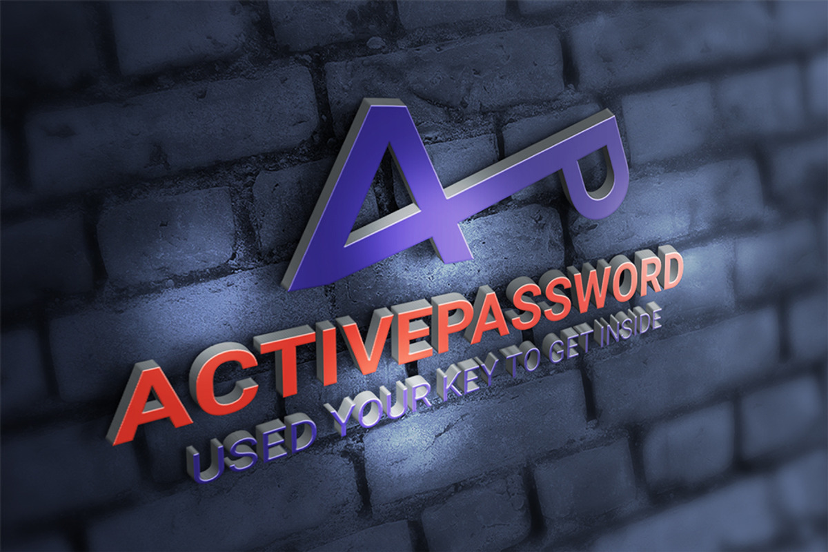 Active Password Key Logo, a Branding & Logo Template by Emdaduljs (Photo 1 of 4)