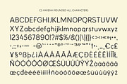 Varena Rounded, a Sans Serif Font by Craft Supply Co. (Thumbnail 8 of 8)