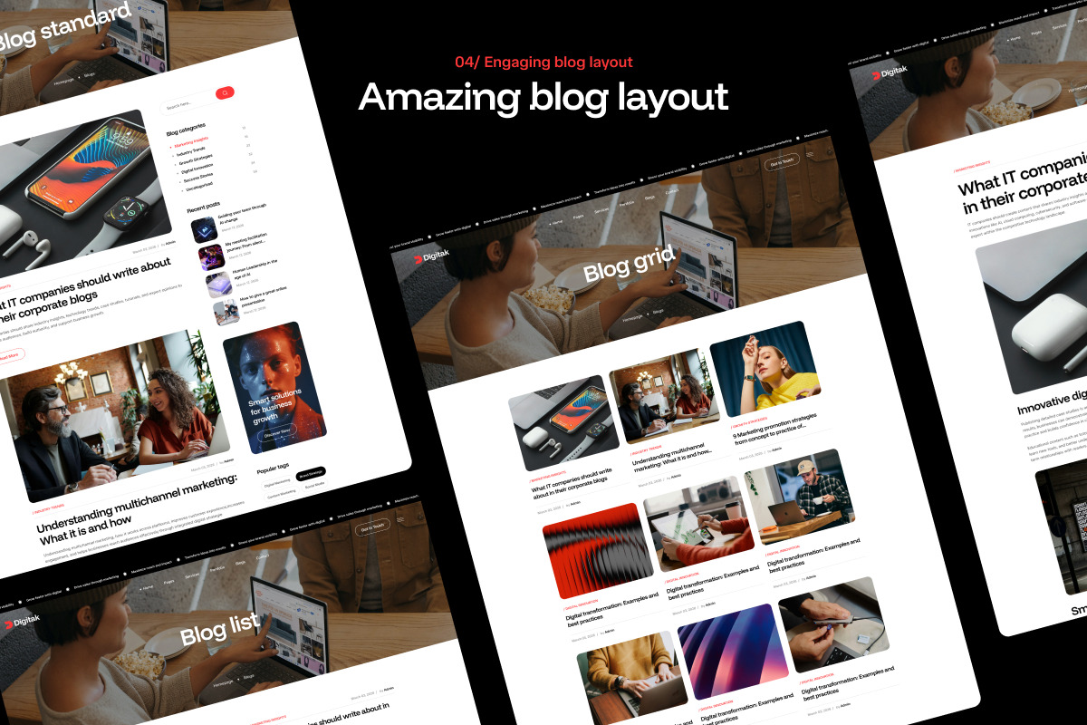 Digital Marketing Agency Theme, a WordPress Template by Opal Wordpress Theme (Photo 3 of 5)
