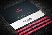 Elegant Business Card V-02, a Business Card Template by DesignGhar (Thumbnail 1 of 7)