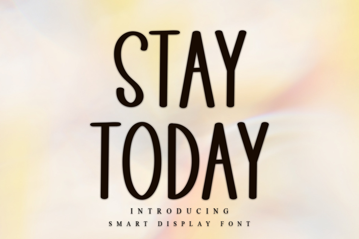 Stay Today, a Serif Font by InermediaSTUDIO (Photo 1 of 7)