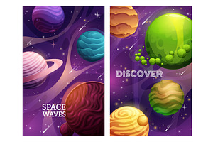 Space Planets, Universe Galaxy