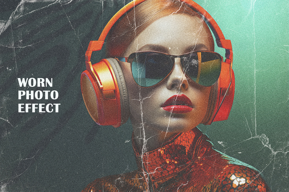 Worn Print photo Effect, an Action Add-On by 3d_model_tifotizi (Photo 1 of 4)