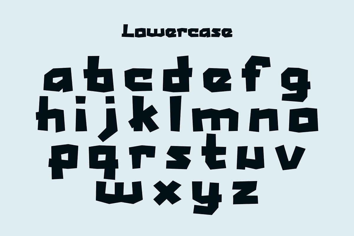Loncat - Bold & Chunky Typeface, a Sans Serif Font by xyGraphic (Photo 9 of 9)