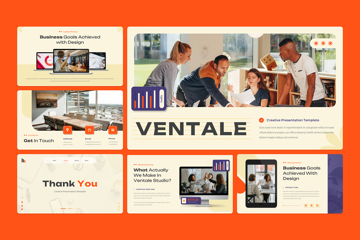 Ventale - Creative Google Slide, a Presentation Template by YossyOneStd (Photo 4 of 6)