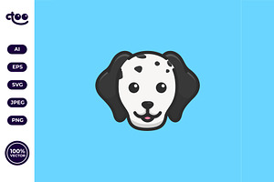 Cute Avatar Dalmatian Cartoon