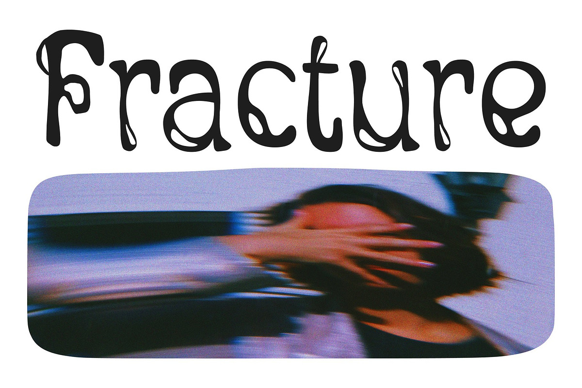 CS Menace – Experimental Font, a Sans Serif Font by Craft Supply Co. (Photo 6 of 8)