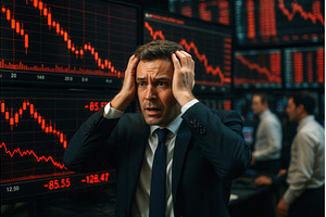A businessman in a suit looks, a Business Photo by Sergey Kotenev