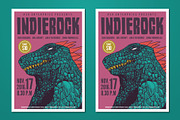 Hand Drawn Monster Rock Music Flyer, a Flyer Template by ashenterprise (Thumbnail 2 of 3)